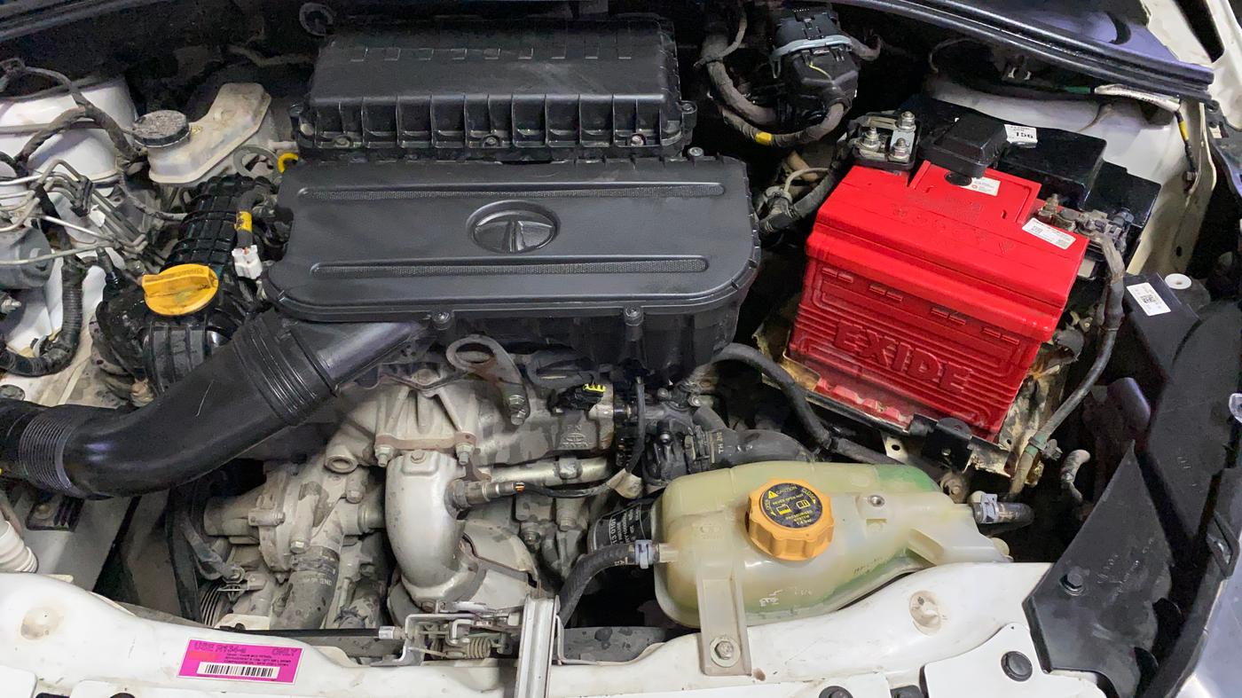 2021 Tata Tiago XZA PLUS PETROL, Petrol, Automatic, 46,320 km, Engine View - Left