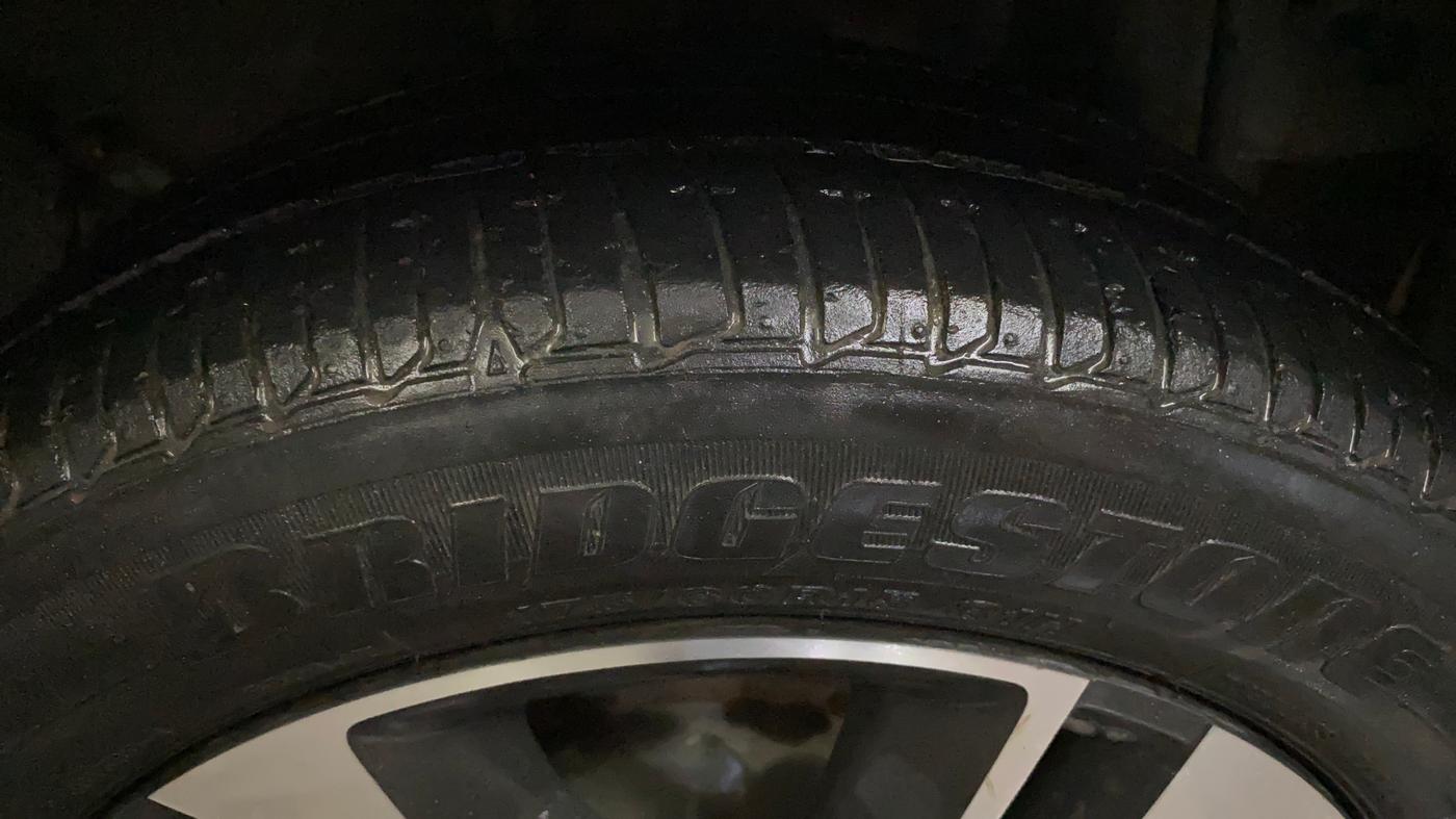 2021 Tata Tiago XZA PLUS PETROL, Petrol, Automatic, 46,320 km, Left Front Tyre Tread