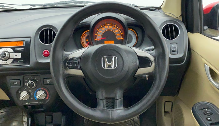 2014 Honda Brio S MT, Petrol, Manual, 56,892 km, Steering Wheel Close Up