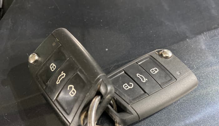 2021 Skoda KUSHAQ ACTIVE 1.0L TSI MT, Petrol, Manual, 35,092 km, Key Close Up
