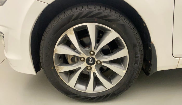 2015 Hyundai Verna FLUIDIC 4S 1.6 VTVT S(O), Petrol, Manual, 64,530 km, Left Front Wheel