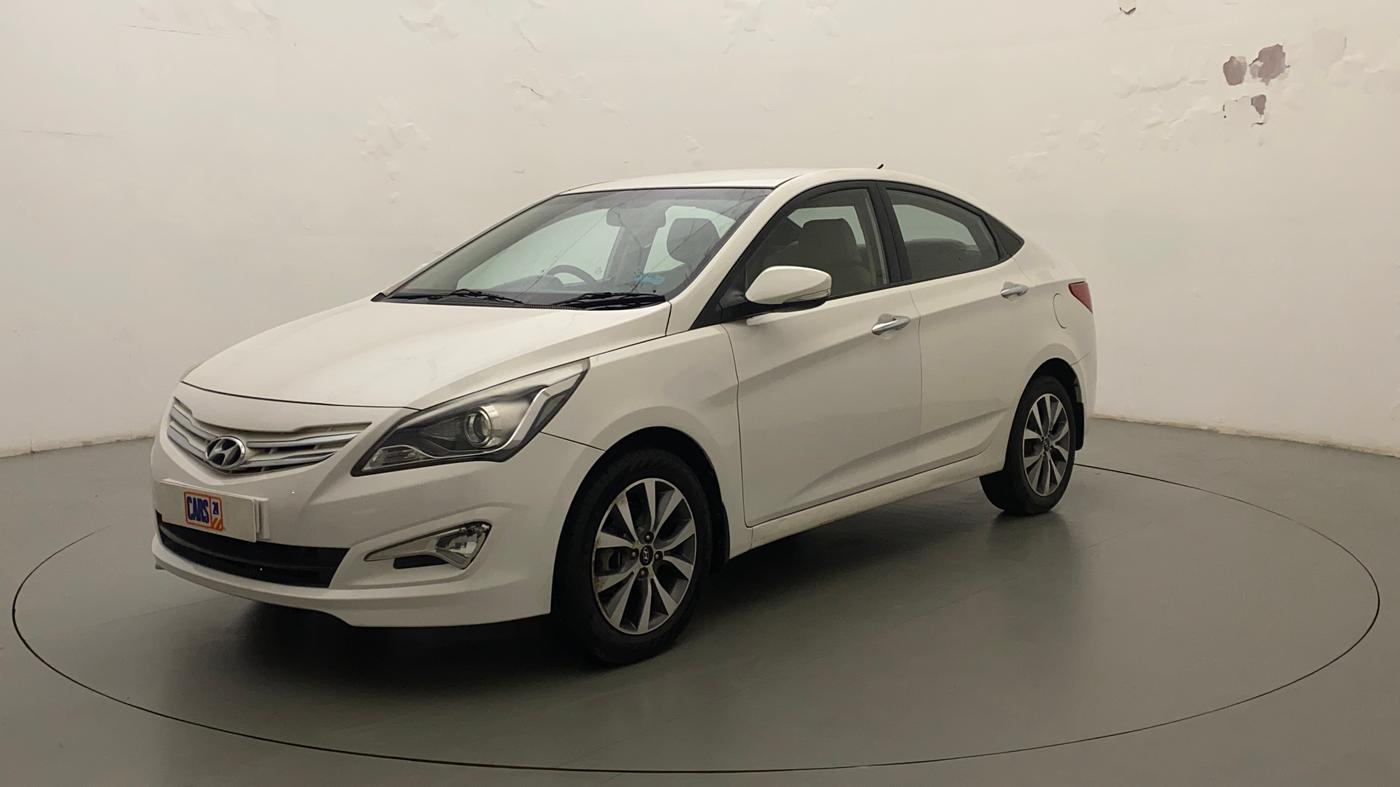 2015 Hyundai Verna FLUIDIC 4S 1.6 VTVT S(O), Petrol, Manual, 64,530 km, Left Front Diagonal