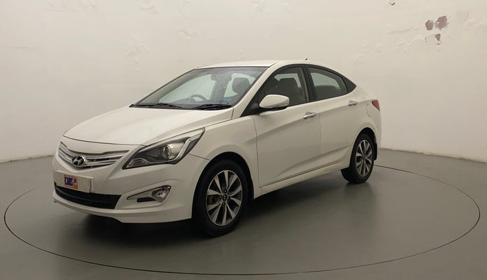2015 Hyundai Verna FLUIDIC 4S 1.6 VTVT S(O), Petrol, Manual, 64,530 km, Left Front Diagonal