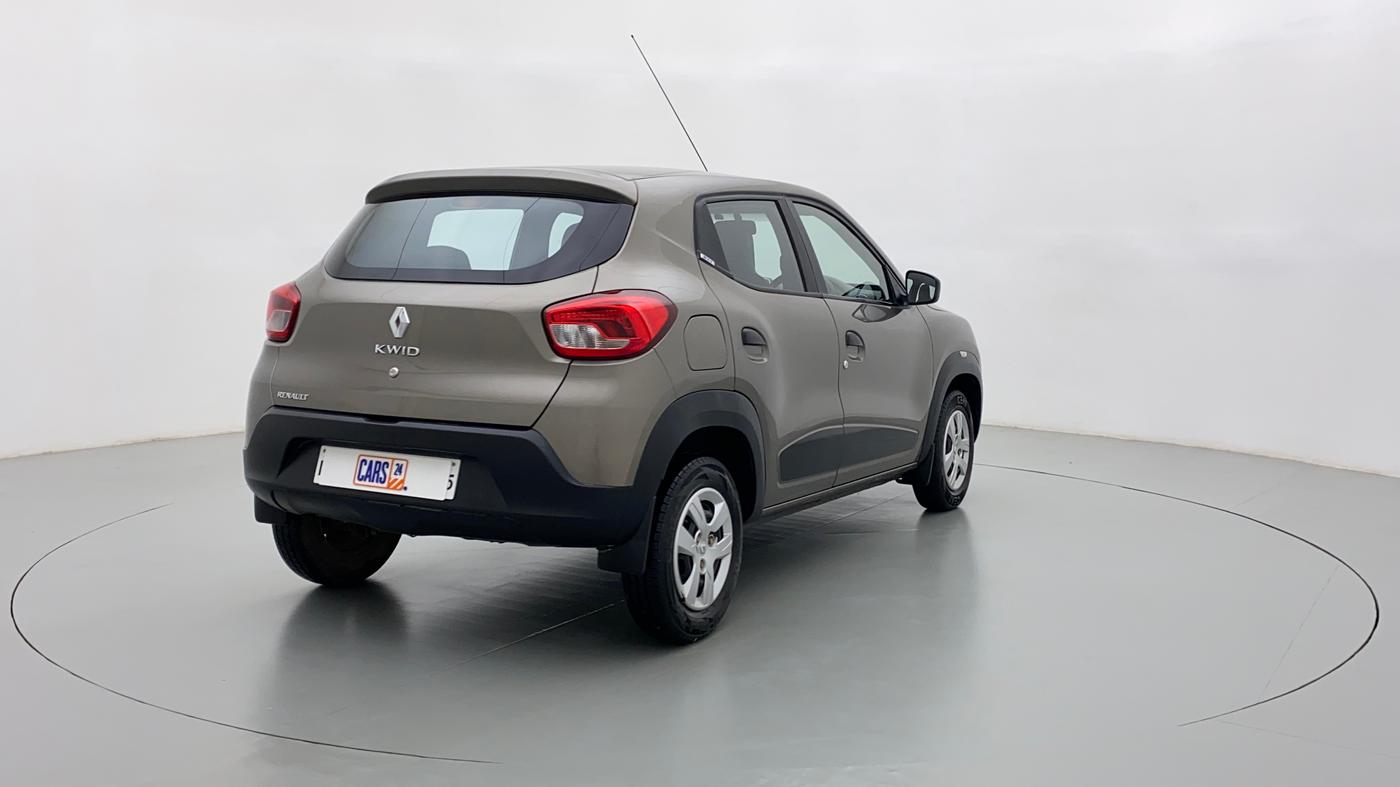 2017 Renault Kwid RXT, Petrol, Manual, 18,340 km, Right Back Diagonal