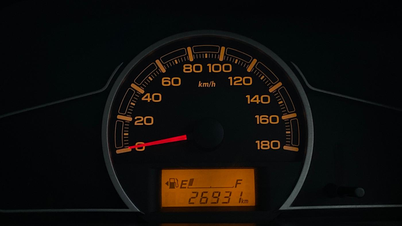 2021 Maruti Alto LXI, Petrol, Manual, 26,927 km, Odometer Image