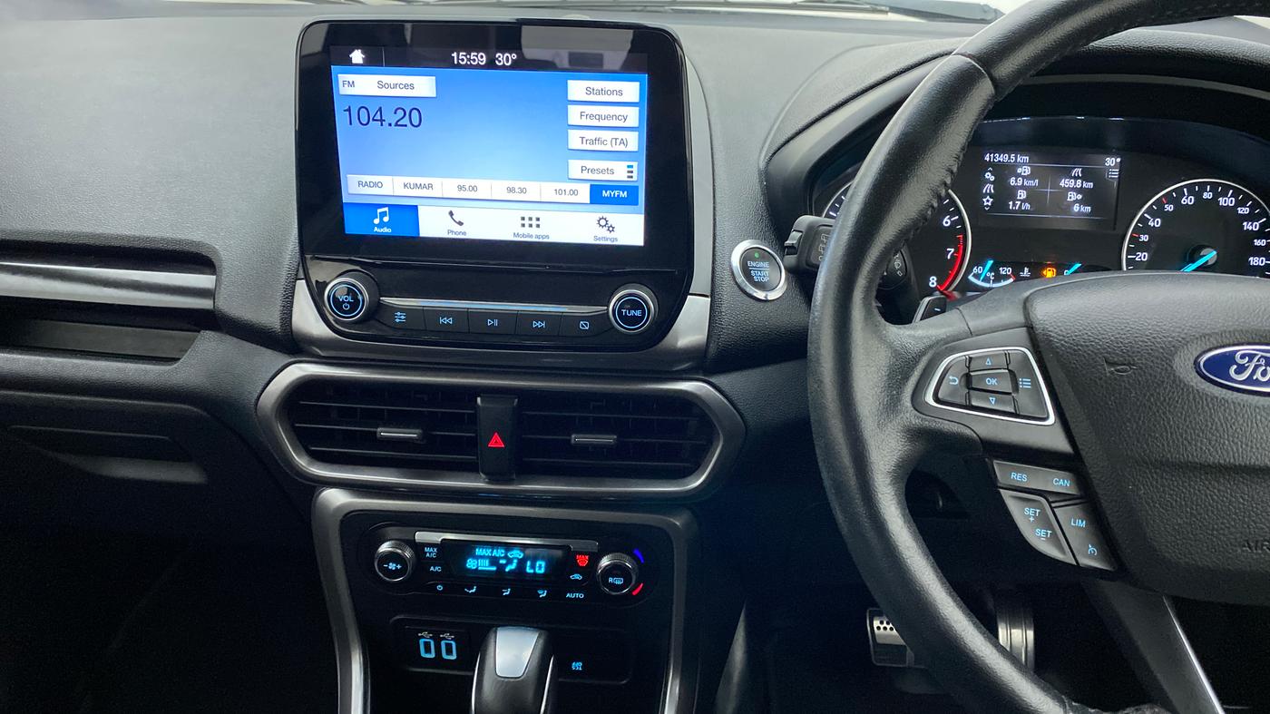2019 Ford Ecosport TITANIUM + 1.5L PETROL AT, Petrol, Automatic, 41,644 km, Air Conditioner
