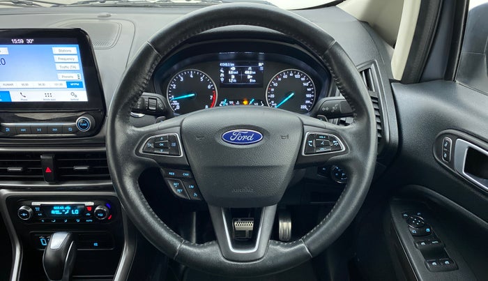 2019 Ford Ecosport TITANIUM + 1.5L PETROL AT, Petrol, Automatic, 41,644 km, Steering Wheel Close Up