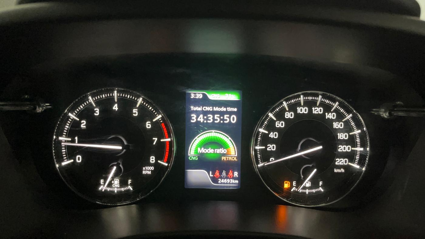 2024 Toyota Glanza G E-CNG, CNG, Manual, 24,742 km, Odometer Image