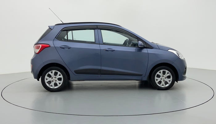 2015 Hyundai Grand i10 SPORTZ 1.2 KAPPA VTVT, Petrol, Manual, 20,639 km, Right Side View