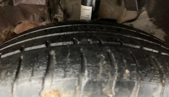 2018 Tata Tiago XZA PETROL, CNG, Automatic, 34,227 km, Left Front Tyre Tread