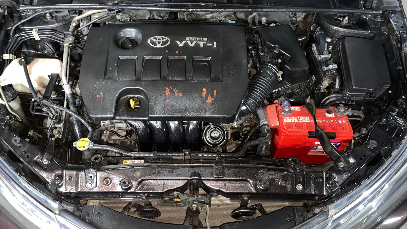 2018 Toyota Corolla Altis GL PETROL, Petrol, Manual, 88,507 km, Engine View
