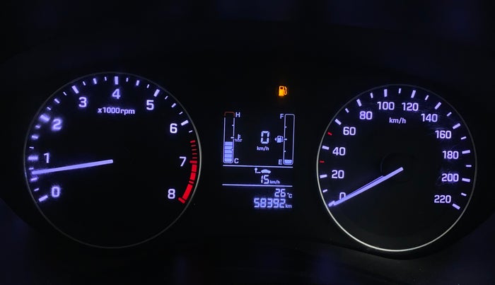 2017 Hyundai Elite i20 MAGNA 1.2, Petrol, Manual, 57,850 km, Odometer Image