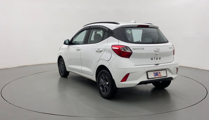 2022 Hyundai GRAND I10 NIOS SPORTZ CNG MT, CNG, Manual, 1,356 km, Left Back Diagonal