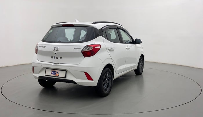 2022 Hyundai GRAND I10 NIOS SPORTZ CNG MT, CNG, Manual, 1,356 km, Right Back Diagonal