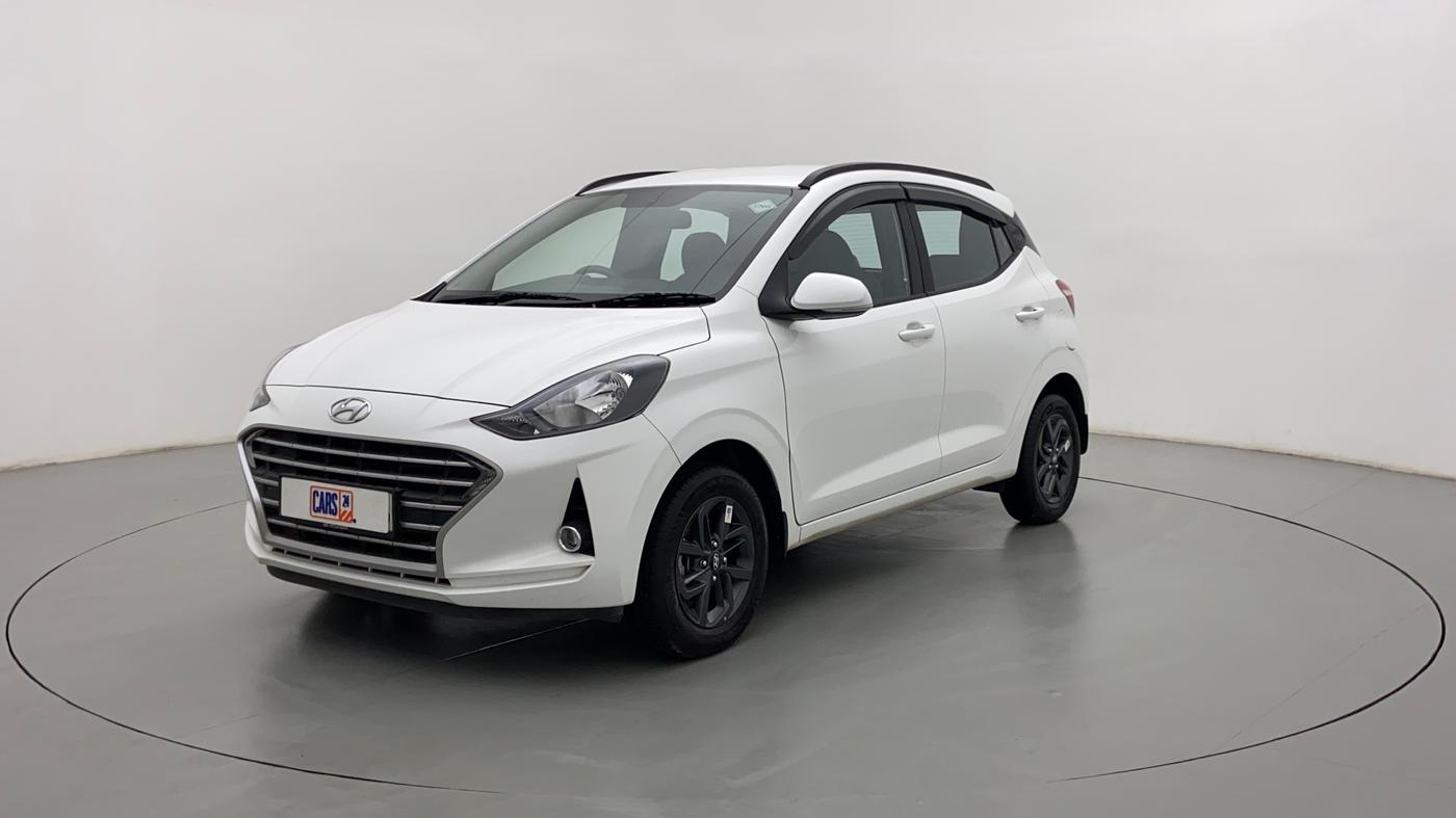 2022 Hyundai GRAND I10 NIOS SPORTZ CNG MT, CNG, Manual, 1,356 km, Left Front Diagonal