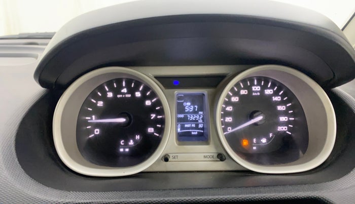 2017 Tata Tiago XZ PETROL, Petrol, Manual, 73,291 km, Odometer Image