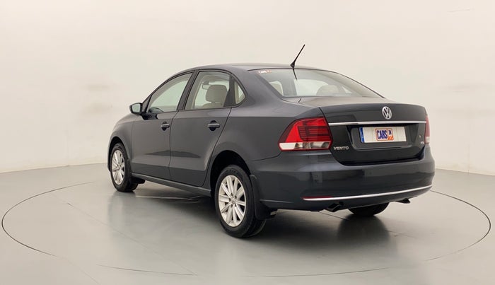 2016 Volkswagen Vento HIGHLINE PETROL AT, Petrol, Automatic, 72,489 km, Left Back Diagonal