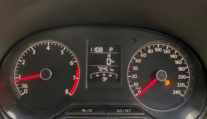 2016 Volkswagen Vento HIGHLINE PETROL AT, Petrol, Automatic, 72,489 km, Odometer Image