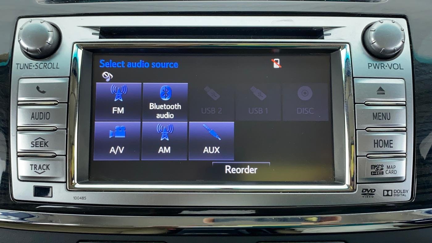 2015 Toyota Fortuner 3.0 AT 4X2, Diesel, Automatic, 90,167 km, Infotainment System