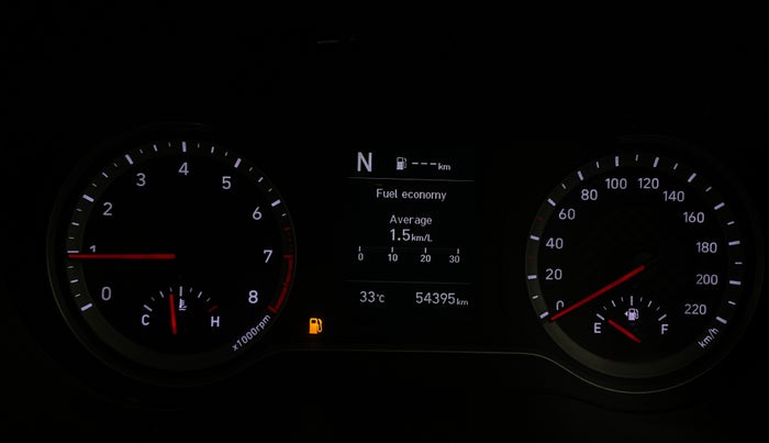 2023 Hyundai GRAND I10 NIOS ASTA AMT 1.2 KAPPA VTVT, Petrol, Automatic, 54,392 km, Odometer Image