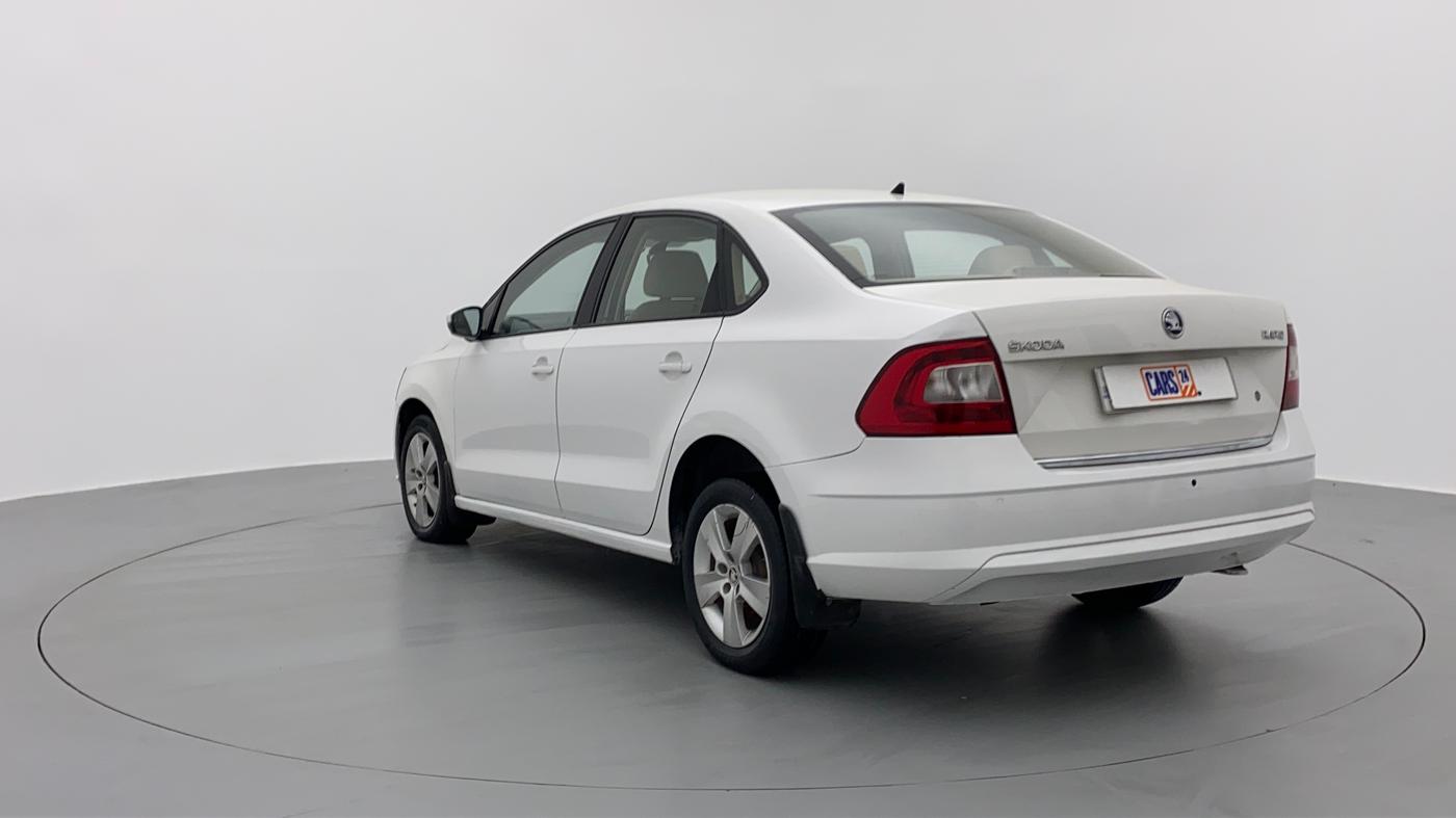2016 Skoda Rapid Style 1.5 TDI AT, Diesel, Automatic, Left Back Diagonal