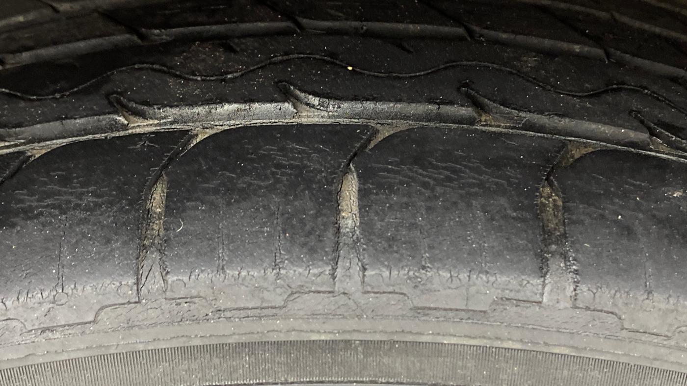 2021 Tata ALTROZ XZ PETROL, Petrol, Manual, 86,265 km, Right Rear Tyre Tread