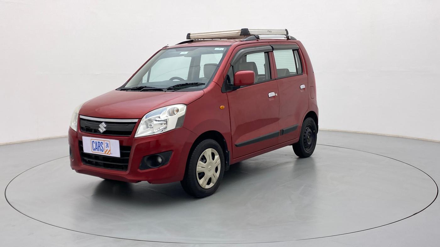 2015 Maruti Wagon R 1.0 VXI, Petrol, Manual, 28,725 km, Left Front Diagonal