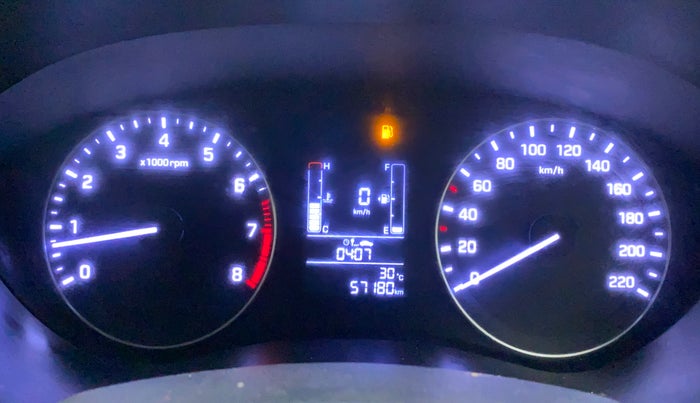 2016 Hyundai Elite i20 SPORTZ 1.2, Petrol, Manual, 57,240 km, Odometer Image