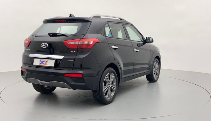 2018 Hyundai Creta 1.6 SX PLUS AUTO PETROL, Petrol, Automatic, 50,298 km, Right Back Diagonal (45- Degree) View