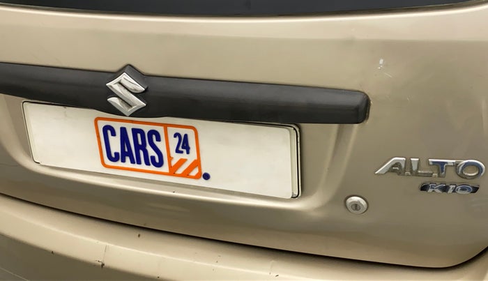 2011 Maruti Alto K10 LXI, Petrol, Manual, 49,658 km, Dicky (Boot door) - Slightly dented