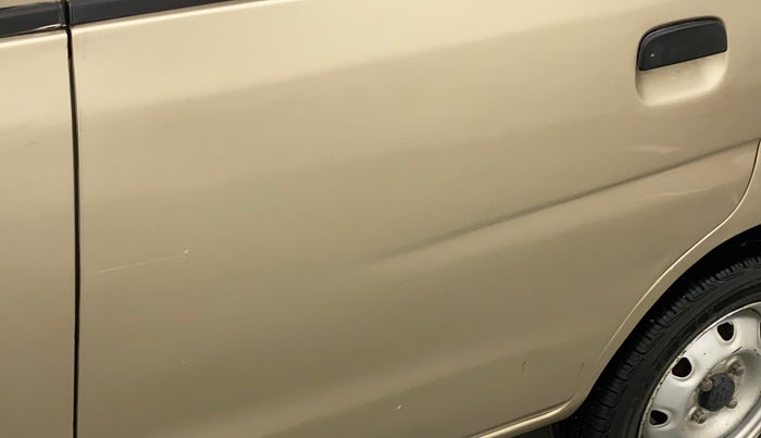2011 Maruti Alto K10 LXI, Petrol, Manual, 49,658 km, Rear left door - Minor scratches