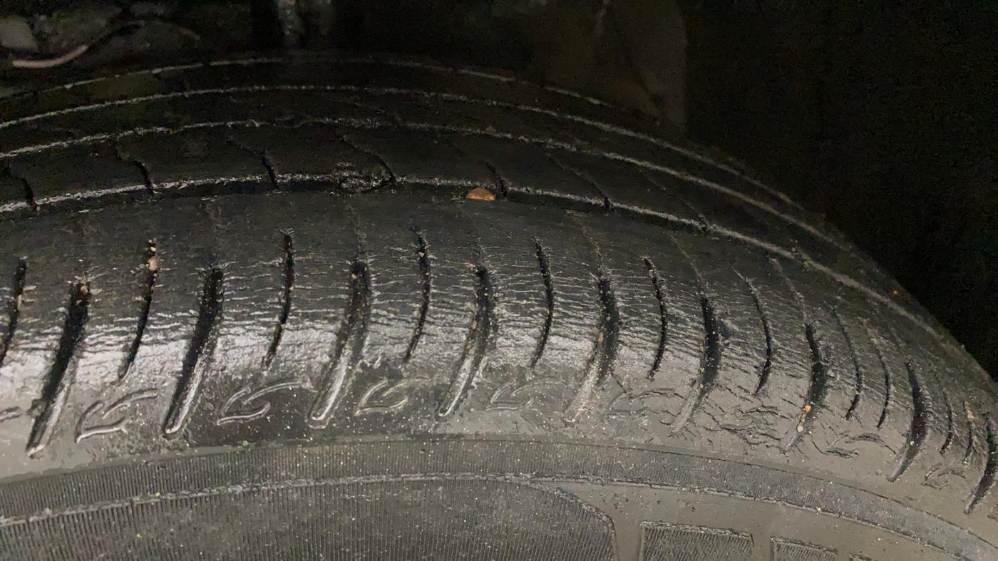 2021 Maruti Vitara Brezza VXI, Petrol, Manual, 31,712 km, Left Front Tyre Tread