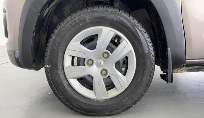 2018 Renault Kwid 1.0 RXT Opt, Petrol, Manual, 15,030 km, Left Front Wheel