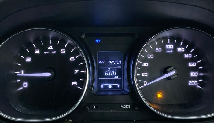 2019 Tata Tiago XZ+ 1.2 Revotron, Petrol, Manual, 19,602 km, Odometer Image