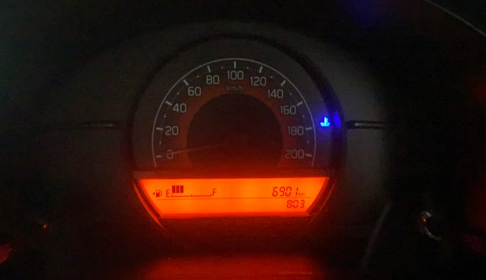 2023 Maruti IGNIS SIGMA 1.2, Petrol, Manual, 6,942 km, Odometer Image