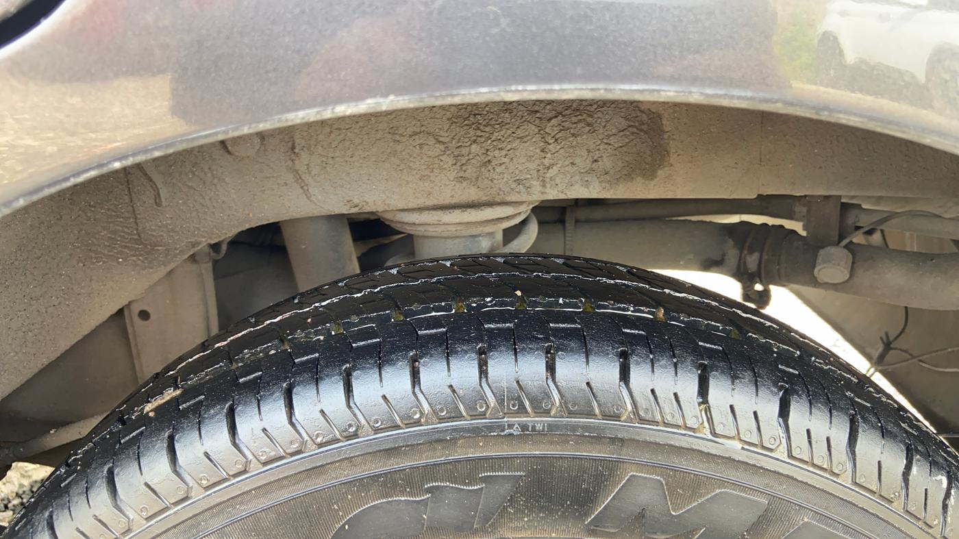 2014 Maruti Alto 800 LXI, Petrol, Manual, 94,527 km, Left Rear Tyre Tread