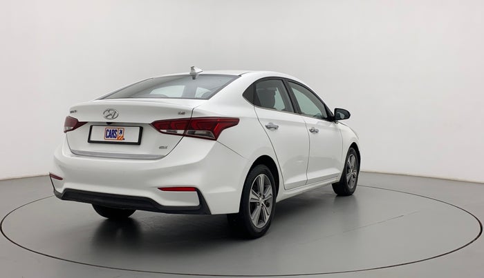 2017 Hyundai Verna 1.6 VTVT SX (O) AT, Petrol, Automatic, 64,423 km, Right Back Diagonal