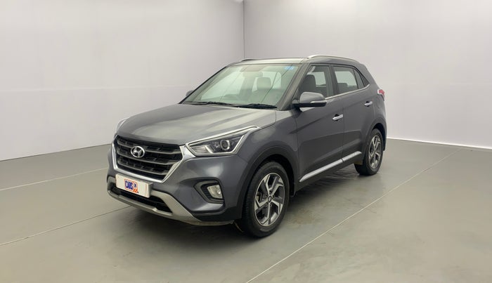 2019 Hyundai Creta SX AT 1.6 PETROL, Petrol, Automatic, 28,928 km, Left Front Diagonal