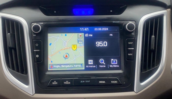2019 Hyundai Creta SX AT 1.6 PETROL, Petrol, Automatic, 28,928 km, Infotainment System