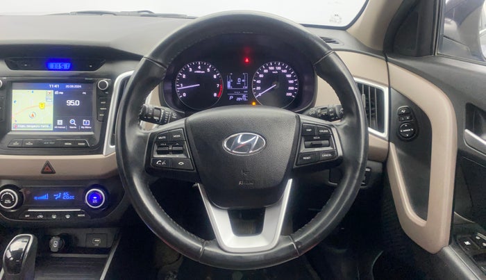 2019 Hyundai Creta SX AT 1.6 PETROL, Petrol, Automatic, 28,928 km, Steering Wheel Close Up