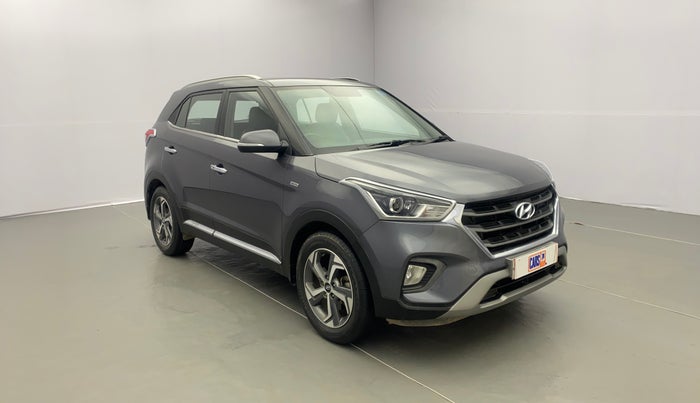 2019 Hyundai Creta SX AT 1.6 PETROL, Petrol, Automatic, 28,928 km, Right Front Diagonal