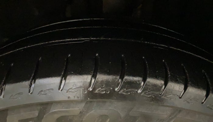 2023 Tata ALTROZ XZA PLUS, Petrol, Automatic, 29,124 km, Left Front Tyre Tread
