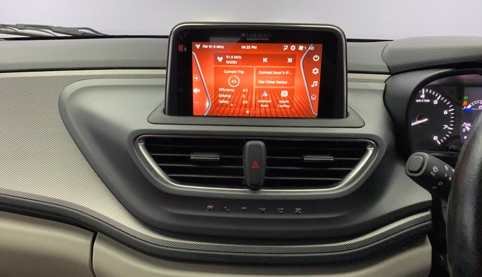 2021 Tata ALTROZ XZ I-TURBO PETROL, Petrol, Manual, 12,958 km, Infotainment System