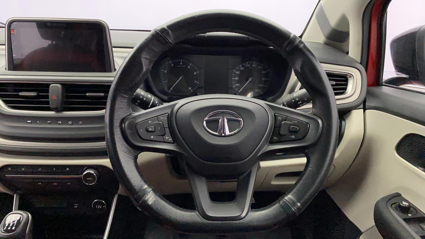 2021 Tata ALTROZ XZ I-TURBO PETROL, Petrol, Manual, 12,958 km, Steering Wheel Close Up