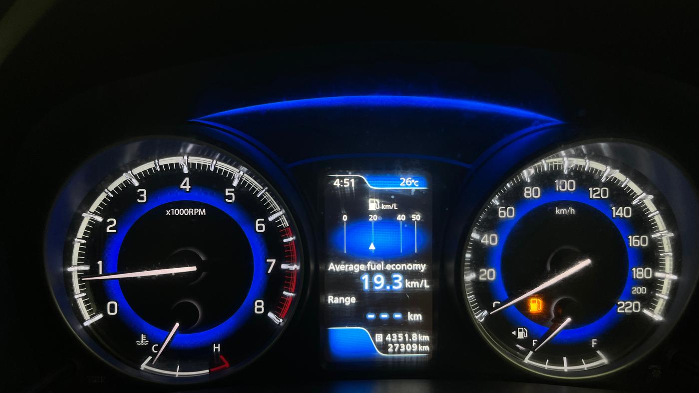 2016 Maruti Baleno ALPHA PETROL 1.2, Petrol, Manual, 27,261 km, Odometer Image