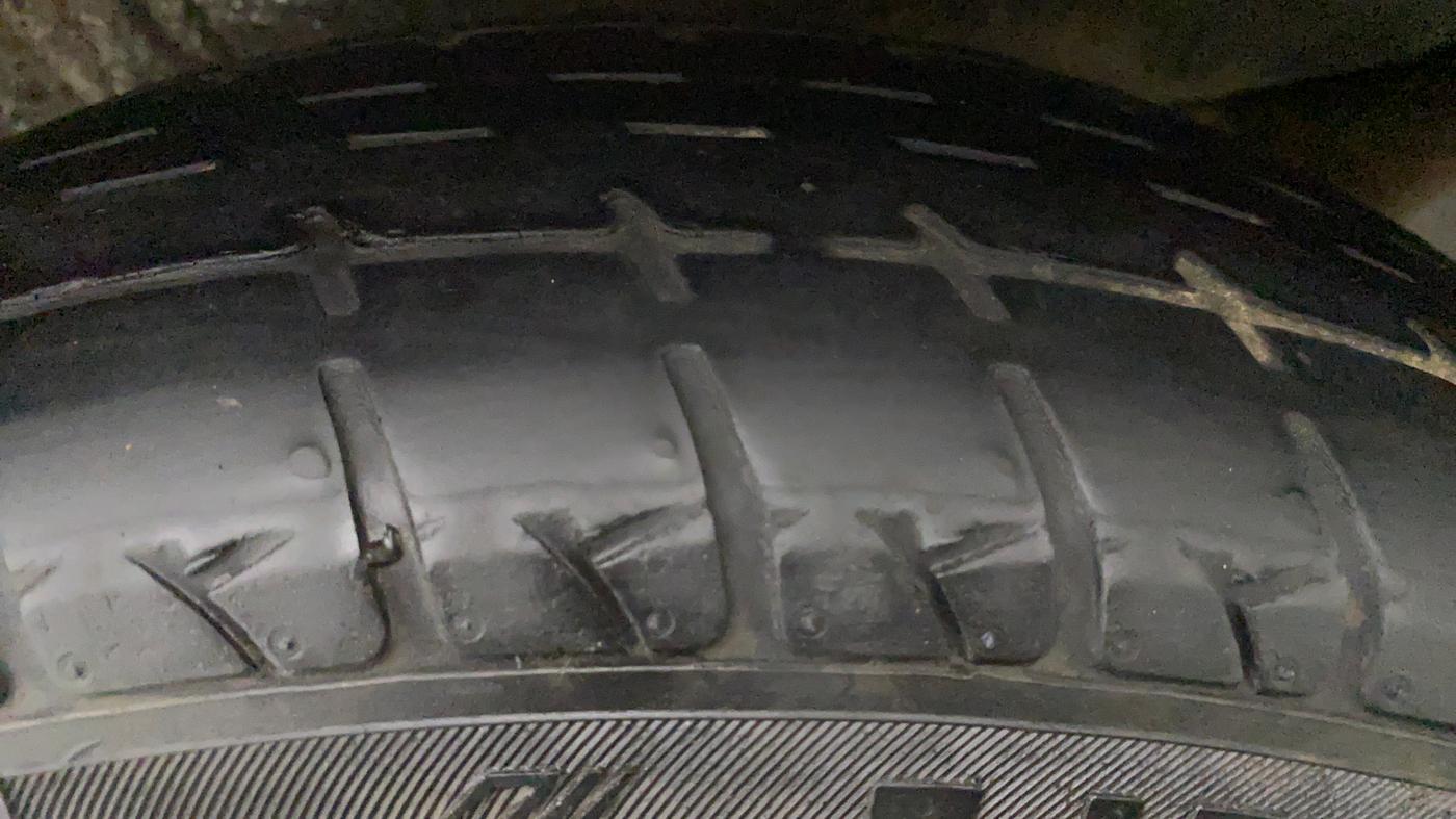2018 Maruti Wagon R 1.0 LXI CNG, CNG, Manual, 75,535 km, Left Front Tyre Tread