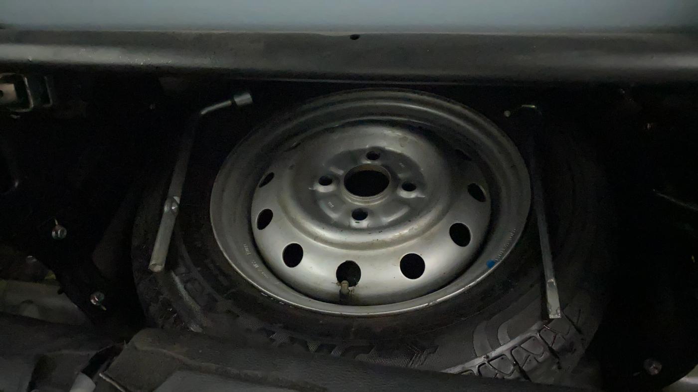 2018 Maruti Wagon R 1.0 LXI CNG, CNG, Manual, 75,535 km, Spare Tyre