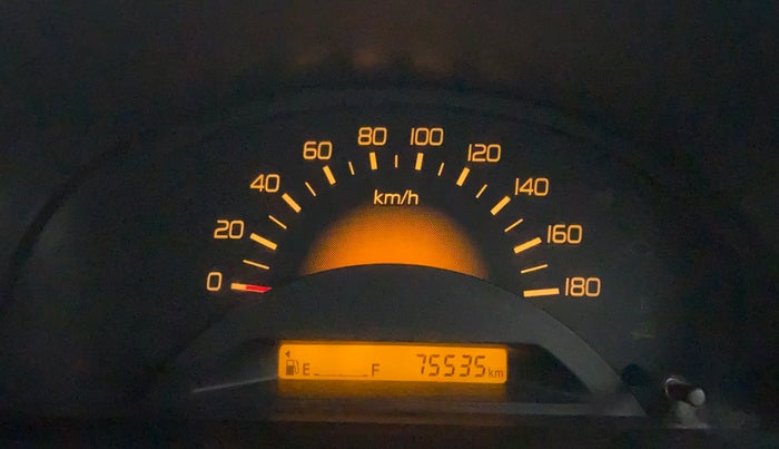 2018 Maruti Wagon R 1.0 LXI CNG, CNG, Manual, 75,535 km, Odometer Image