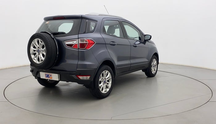 2015 Ford Ecosport TITANIUM 1.5L PETROL AT, CNG, Automatic, 96,644 km, Right Back Diagonal