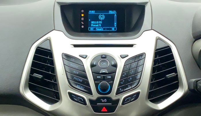 2015 Ford Ecosport TITANIUM 1.5L PETROL AT, CNG, Automatic, 96,644 km, Infotainment System
